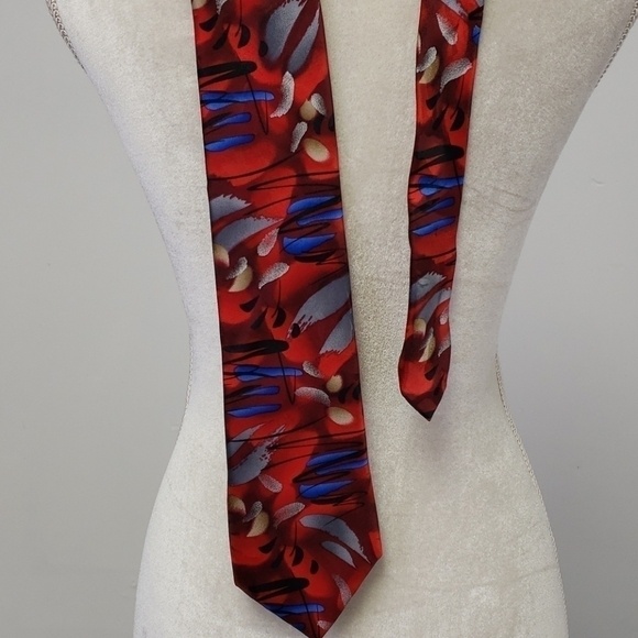 J. Garcia Banyan Trees II Coll 58 Silk Tie EUC6 - Picture 10 of 11